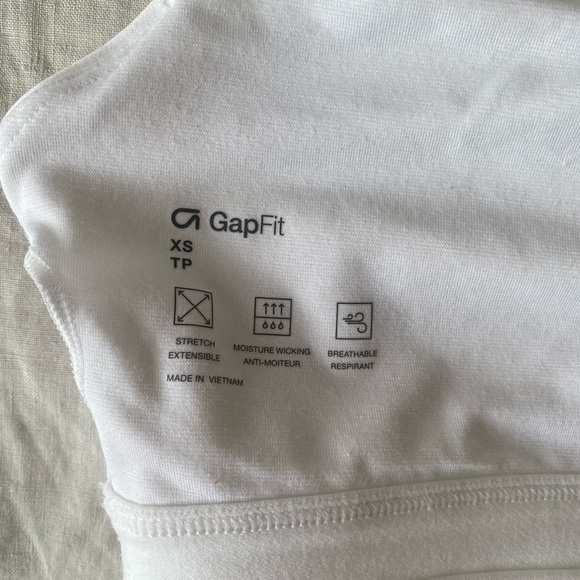 White Sports Bra XS - Picture 3 of 3